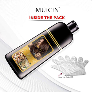 MUICIN - 5 in 1 Hair Color Shampoo With Ginger & Argan Oil - My Store
