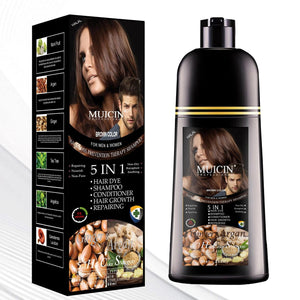 MUICIN - 5 in 1 Hair Color Shampoo With Ginger & Argan Oil - My Store