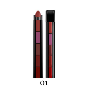 MUICIN - 5 in 1 Matte Lipsticks - My Store