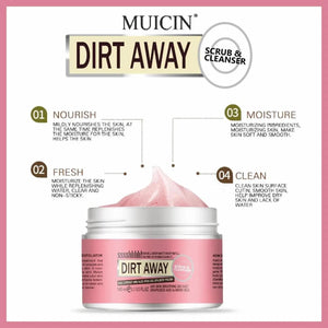 MUICIN - Dirt Away Scrub & Cleanser - 140g - My Store