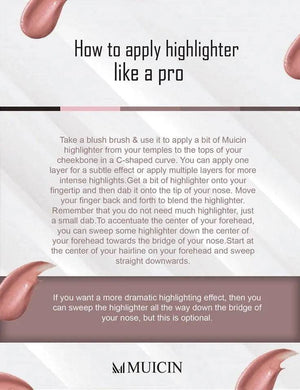 MUICIN - Face Glow High Beam Highlighters - 0.28g - My Store