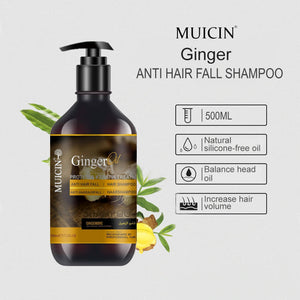 MUICIN - Ginger Oil Anti Hair Fall Shampoo - 500ml - My Store