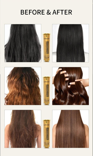 MUICIN - Gold Shine & Style Hair Straightening Serum - 50ml - My Store