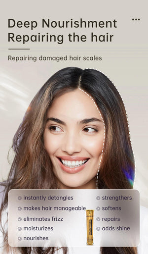 MUICIN - Gold Shine & Style Hair Straightening Serum - 50ml - My Store