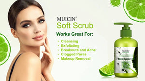 MUICIN - Green Organic Soft Facial Scrub - 200ml - My Store
