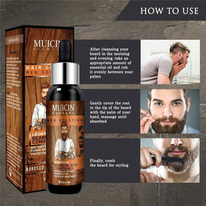 MUICIN - Hair Growth Beard Oil With Conditioner - 60ml - My Store