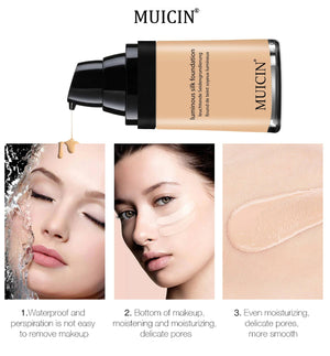 MUICIN - Luminous Silk Foundation - 40ml - My Store