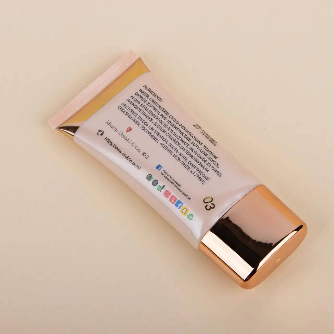 MUICIN - Luminous Silk Nude Velvet Foundation - 45g - My Store