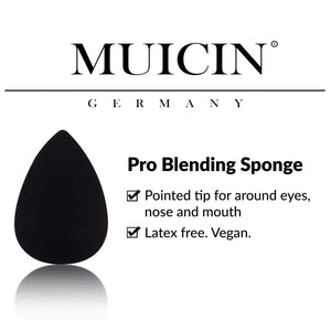 MUICIN - Makeup Blender Black Sponge Puff - My Store