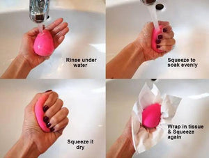 MUICIN - Makeup Blender Pink Sponge Puff - My Store