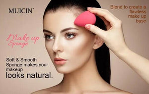 MUICIN - Makeup Blender Pink Sponge Puff - My Store