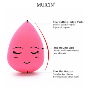 MUICIN - Makeup Blender Pinky Sponge Puff - My Store
