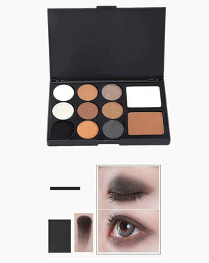 MUICIN - Matte & Velvet 11 Colors Eyeshadow Palette - My Store