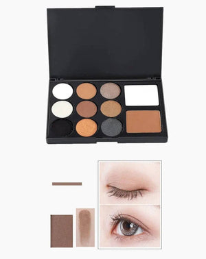 MUICIN - Matte & Velvet 11 Colors Eyeshadow Palette - My Store