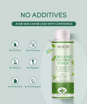 MUICIN - Organic Tea Tree Hydrating & Moisture Toner - 500ml - My Store