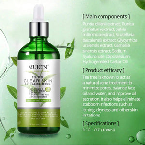 MUICIN - Tea Tree Anti Aging Clear Skin Face Serum - 100ml - My Store
