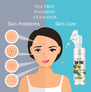 MUICIN - Tea Tree Bubble Foaming Facial Cleanser - 150ml - My Store