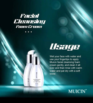 MUICIN - Tea Tree Facial Cleansing Foam Cream - 100ml - My Store