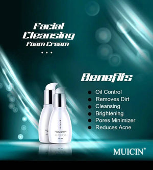 MUICIN - Tea Tree Facial Cleansing Foam Cream - 100ml - My Store