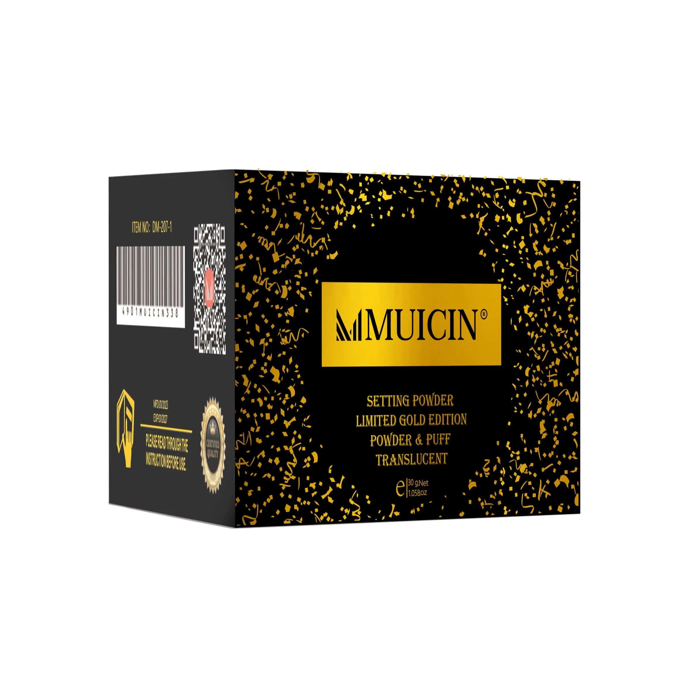 MUICIN - Translucent Setting Loose Powder Black Matte Edition - 30g - My Store