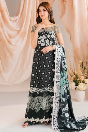 Meraki By Asifa Nabeel Unstitched 3 Piece Winter Vol-01 Collection'2024-MW-07-Dusk