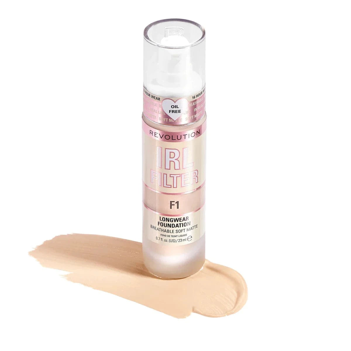 Revolution IRL Filter Longwear Foundation F1 23ml - My Store