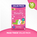 Butterfly - Maxi Cotton Extra Long Sanitary Pads