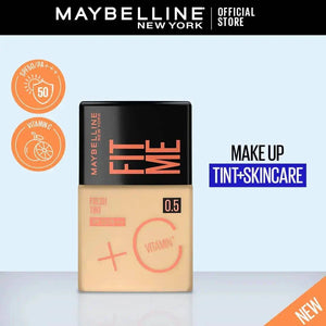 Maybelline - Fit Me Fresh Tint Vit C + Spf 50- 30Ml - Shade 0.5 - My Store