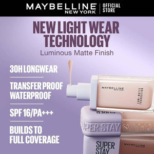Maybelline New York Super Stay Up to 30hr Lumi Matte Foundation - 115 - My Store