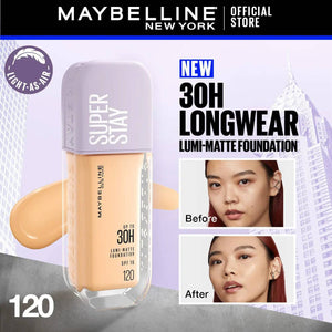 Maybelline New York Super Stay Up to 30hr Lumi Matte Foundation - 120 - My Store