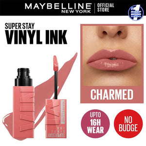 Maybelline New York Superstay Vinyl Ink - 100 Charmed - My Store
