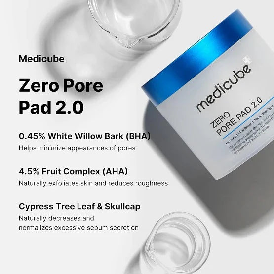 Medicube - Zero Pore Pad 2.0 For All Skin Type (70 Pads) 155g