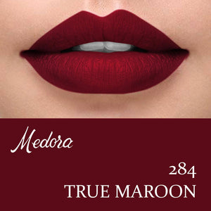 Medora - Matte Lipstick- 284 True Maroon - My Store