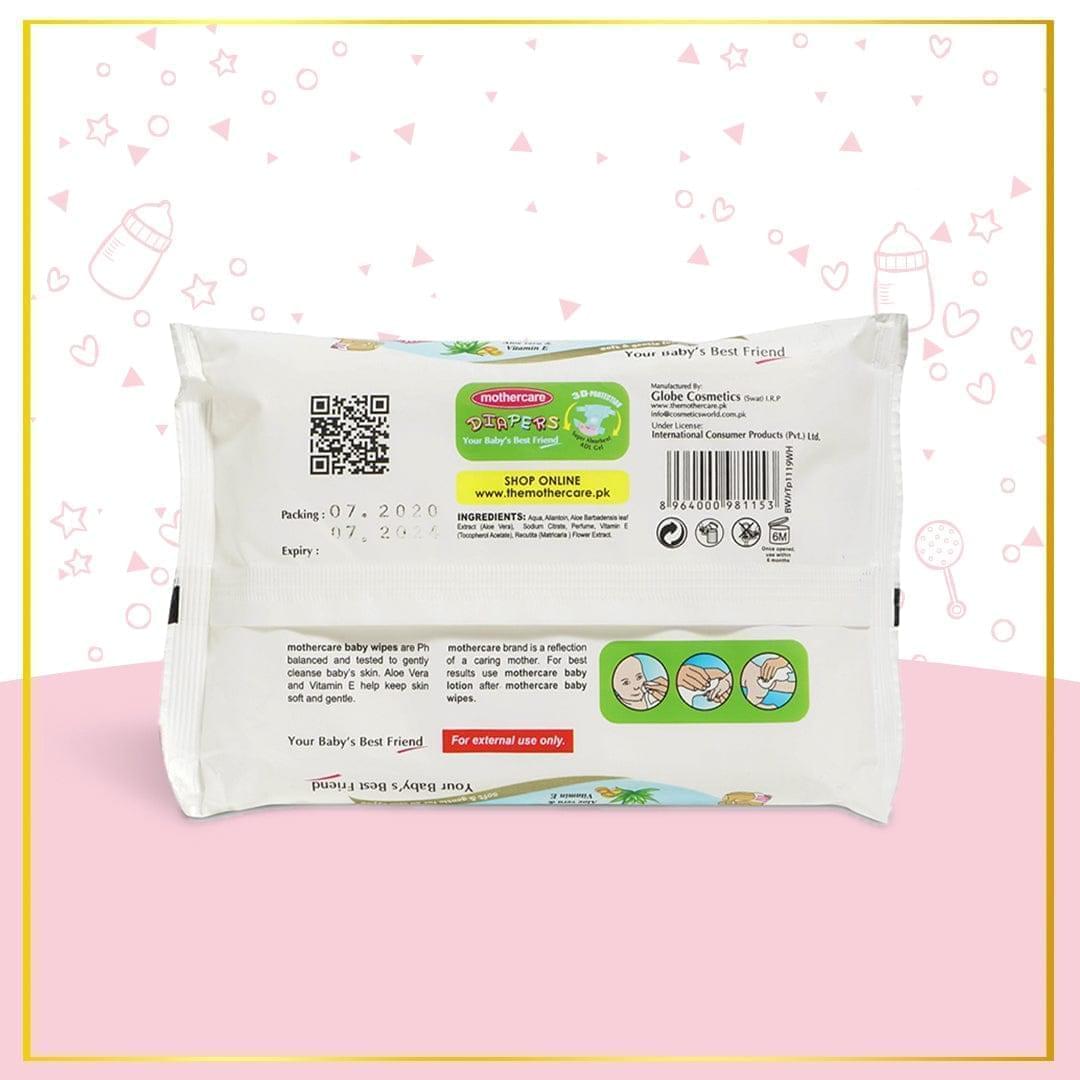 Mothercare - Baby Wipes Purse Pack - White