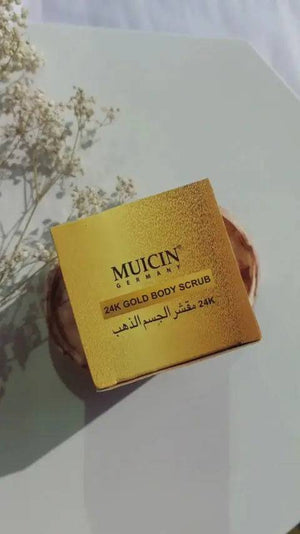 Muicin - 24k Gold Exfoliating Face & Body Scrub - 500g - My Store