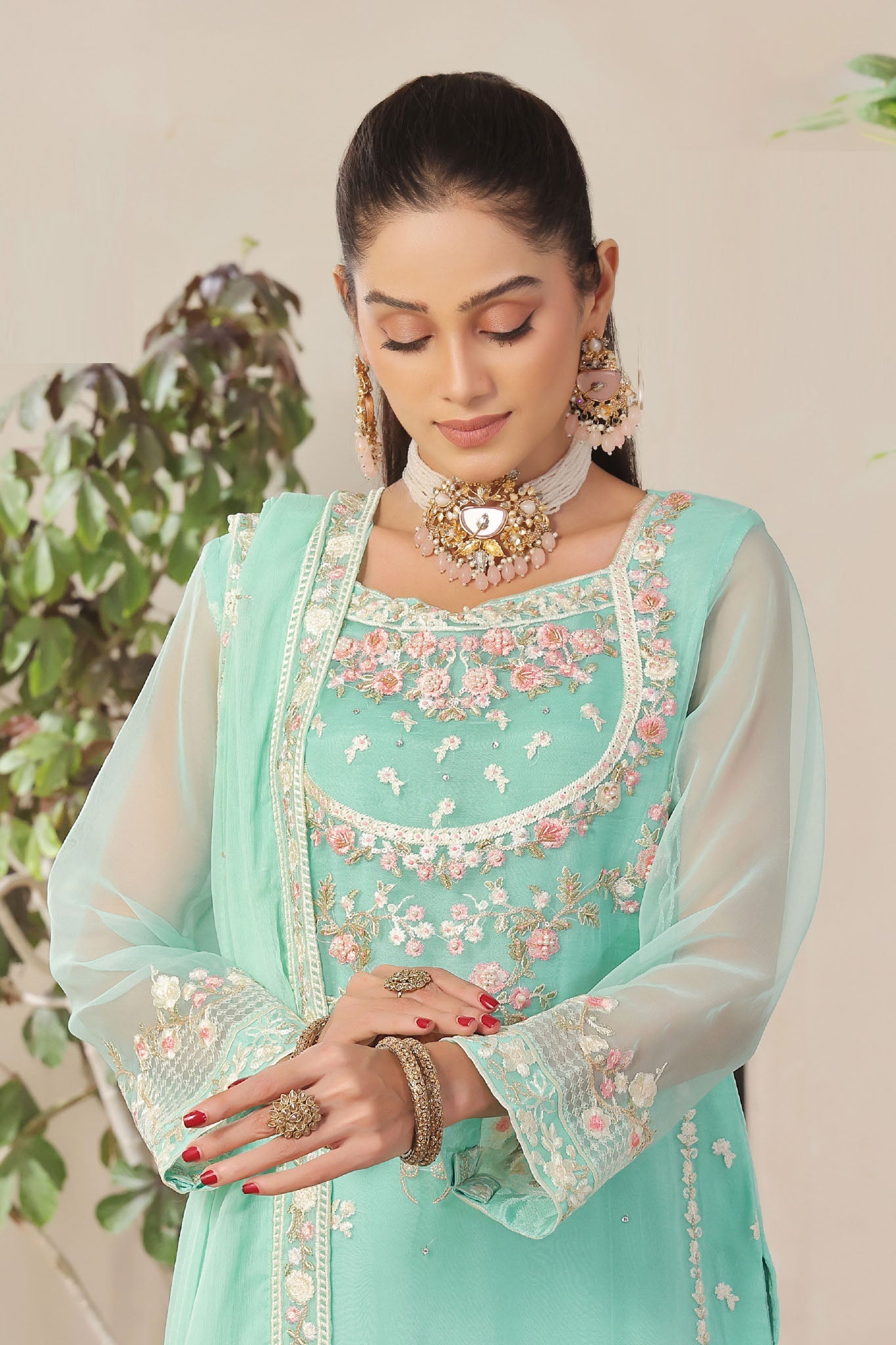 Nurin By Soghat Unstitched 3 Piece Luxury Chiffon Collection'2025-NURIN-08