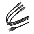 BASEUS CHARGING CABLE Model ONE FOR THREE M+L+C 3.5A