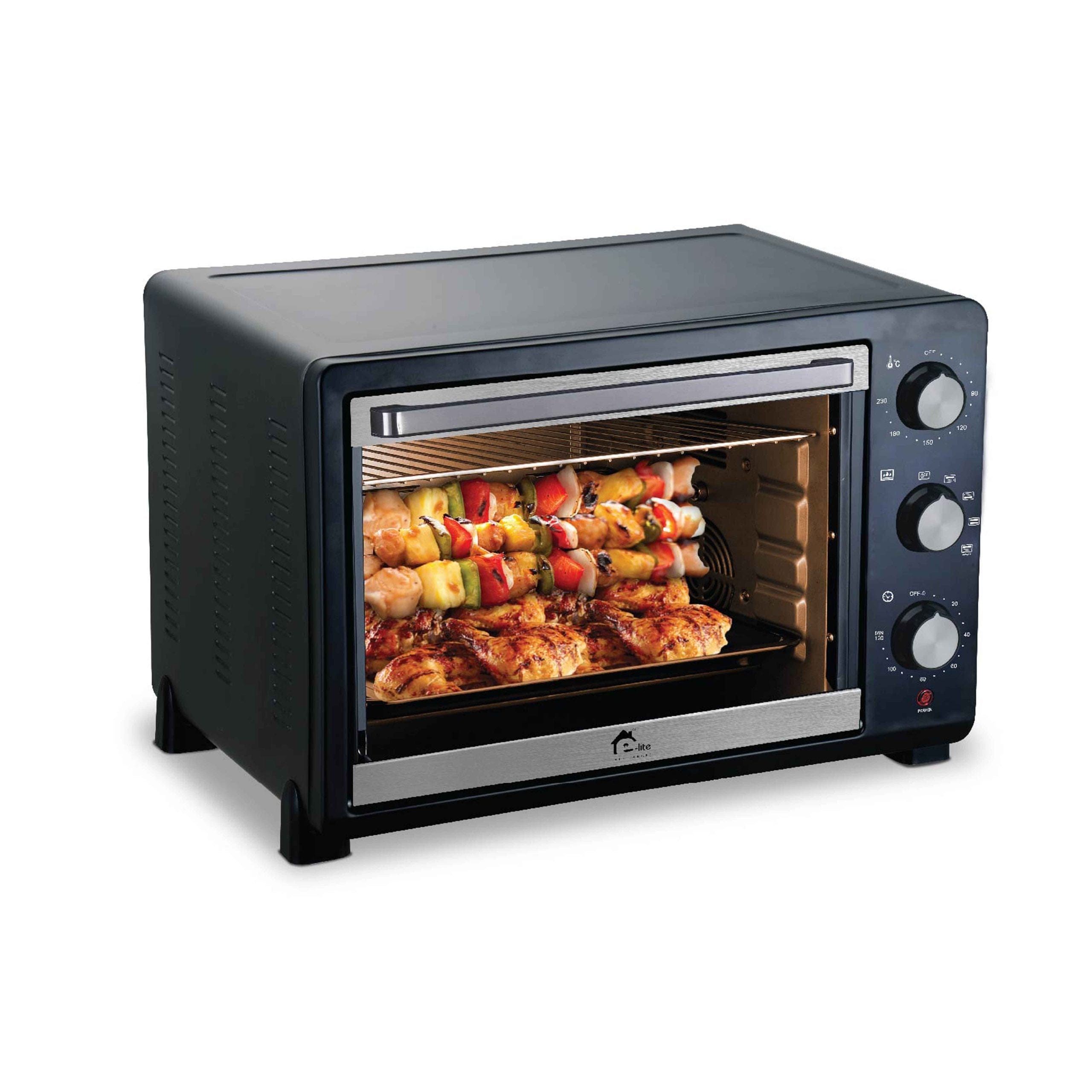 E-Lite Toaster Oven ETO-354R - 38 Liter - Snapcart.pk