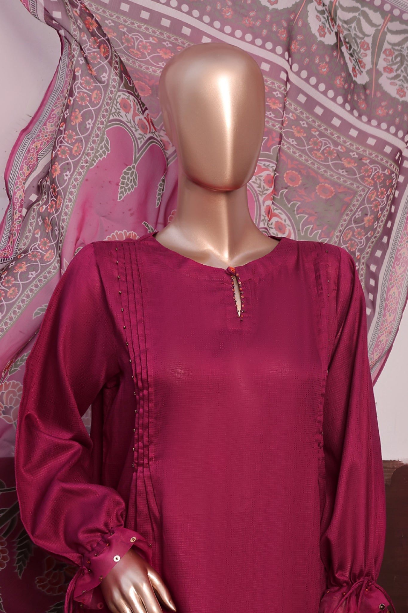 Daily Drop By Hz Stitched 3 Piece Solids Twinset Collection'2025-SDJ-3P-P01