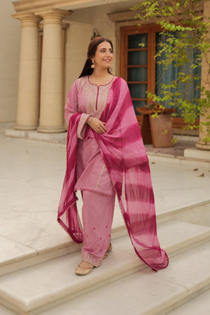 Omal By Komal Stitched 3 Piece Summer Collection'2025-Faria - 3pc