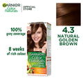 Garnier - Color Naturals Hair Colors - 4.3 Golden Brown