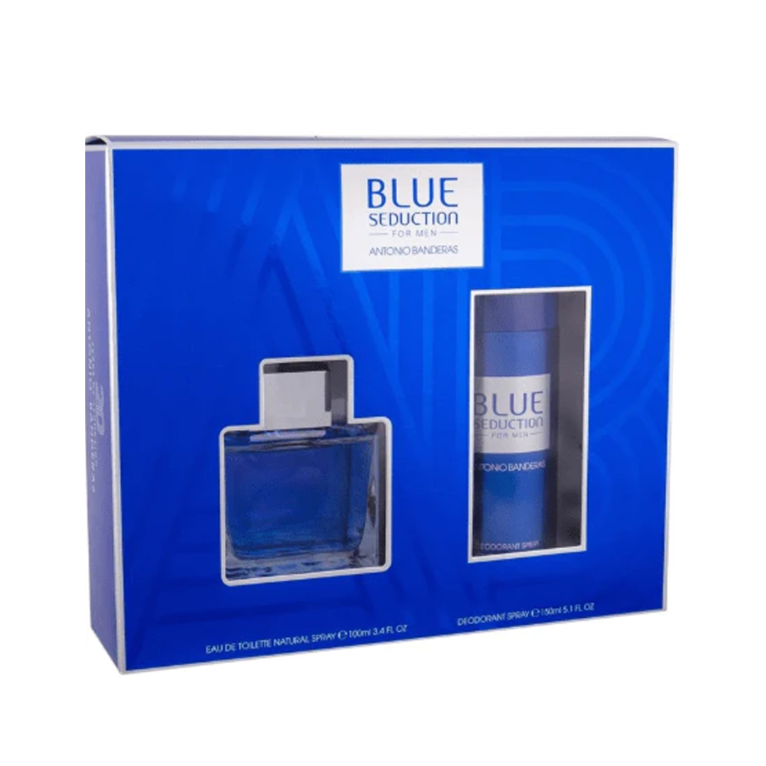 Antonio Banderas Blue Seduction Men Set Edt 100Ml+Deo Spray 150Ml
