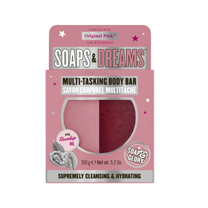 Soap & Glory Original Pink Soap 2 Body Bars With Rosehip Oil 150G