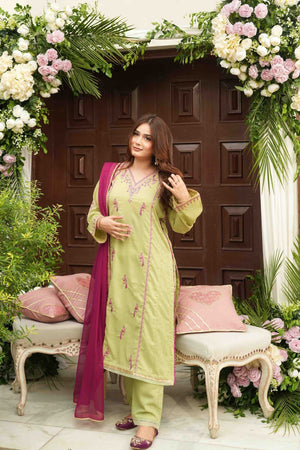 Baat Pakki Omal by Komal Stitched 3 Piece Dobby Collection'2025-Seerat