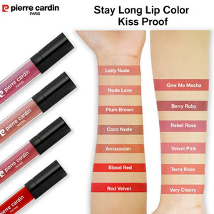 Pierre Cardin Paris - Stay Long Lip Color Kiss Proof - My Store