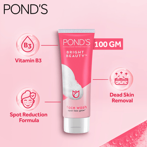 Ponds Bright Beauty Face Wash 100g - Snapcart.pk
