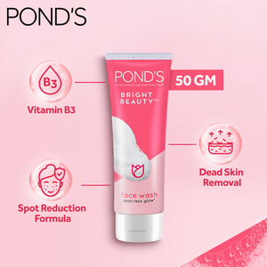 Ponds Bright Beauty Face Wash 50g - Snapcart.pk