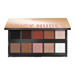 Pupa Milano - Make Up Stories - Palette Of 10 Multi-Finish Eyeshadows - Spicy Nudes - My Store