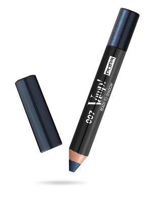 Pupa Milano - Vamp! Ready-To-Shadow Jumbo Eyeshadow Pencil Fast Application - Smoky Blue - My Store
