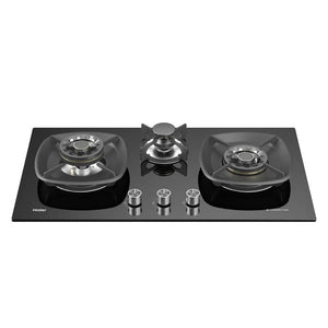 HAIER 3BURNER GLASS HOB Model HCC-Q88396 NG